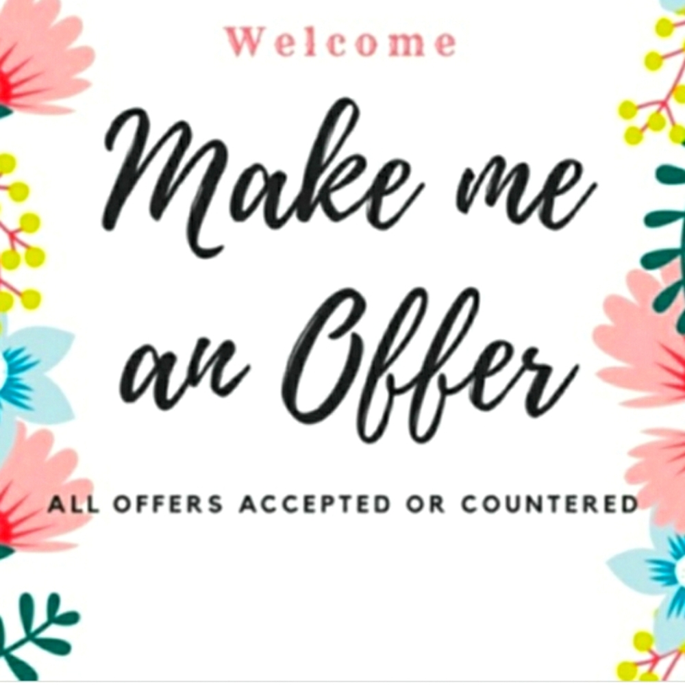 All reasonable offers accepted or countered